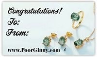 CONGRATULATIONS Jewelry gift card