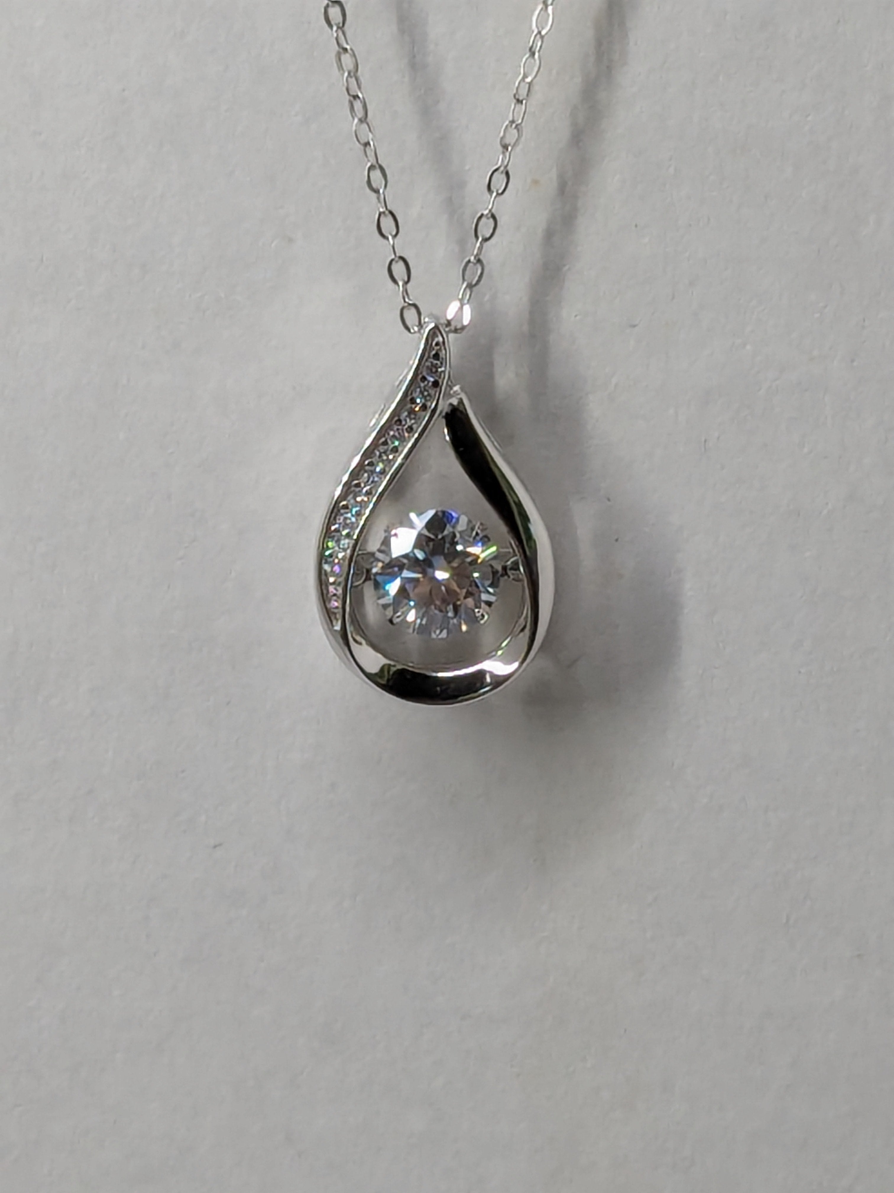 Teardrop FIDGET Necklace