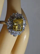 Yellow Diamond Ring
