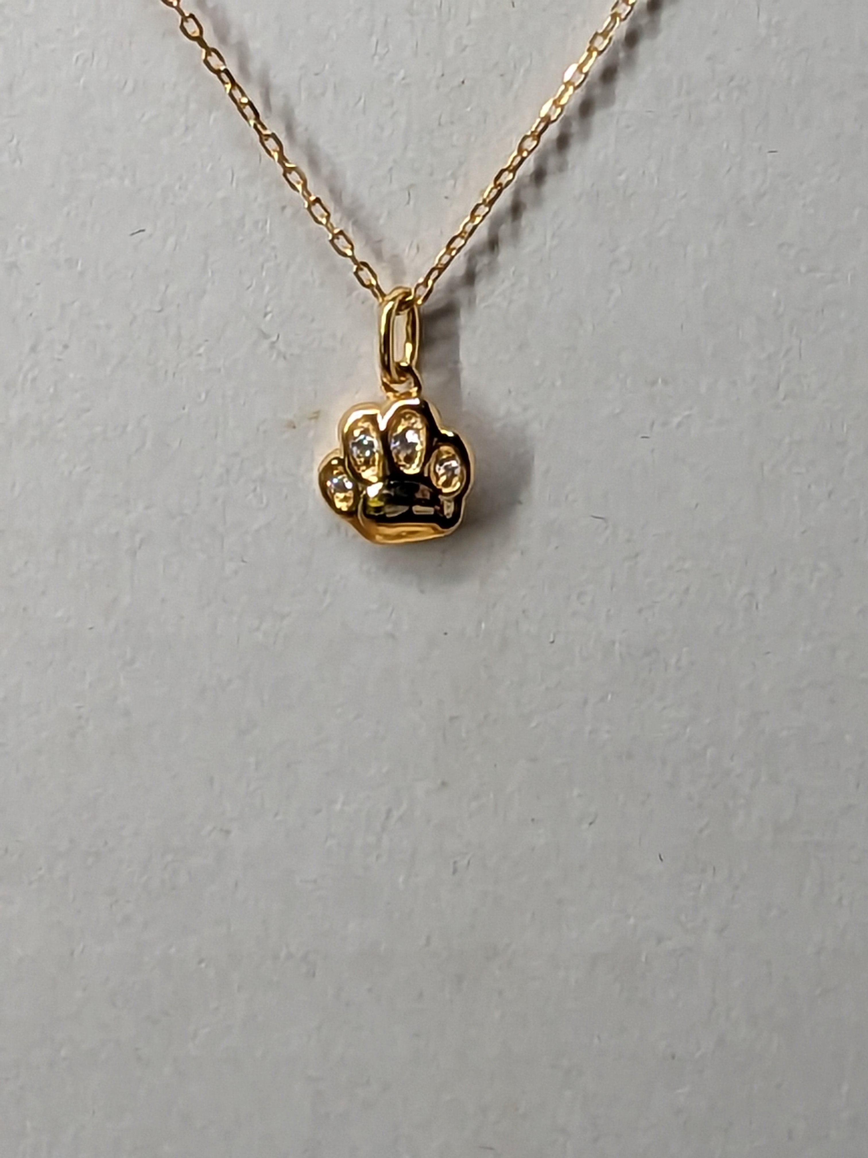 Cat Paw Necklace