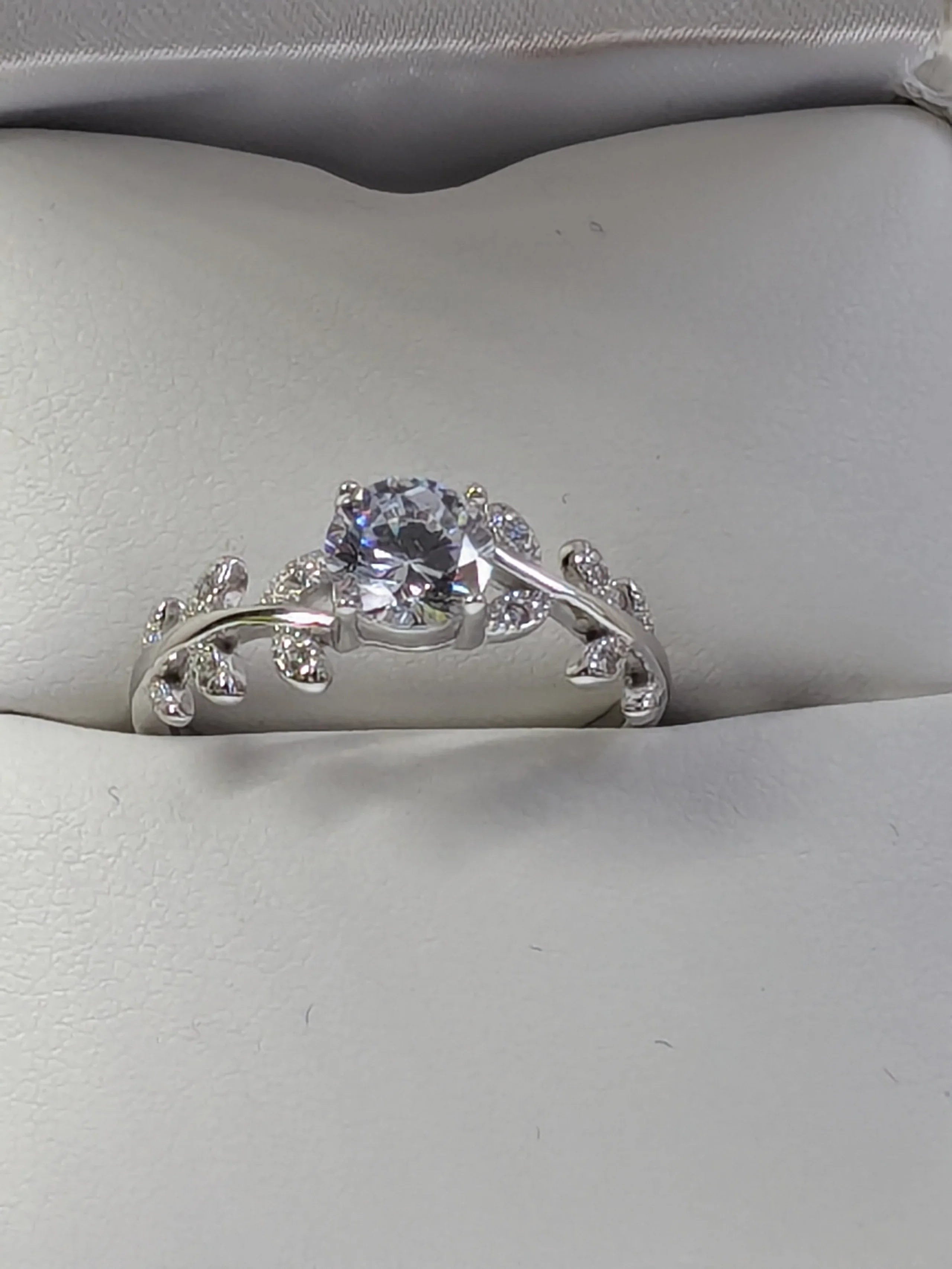 High Carbon Diamond Ring
