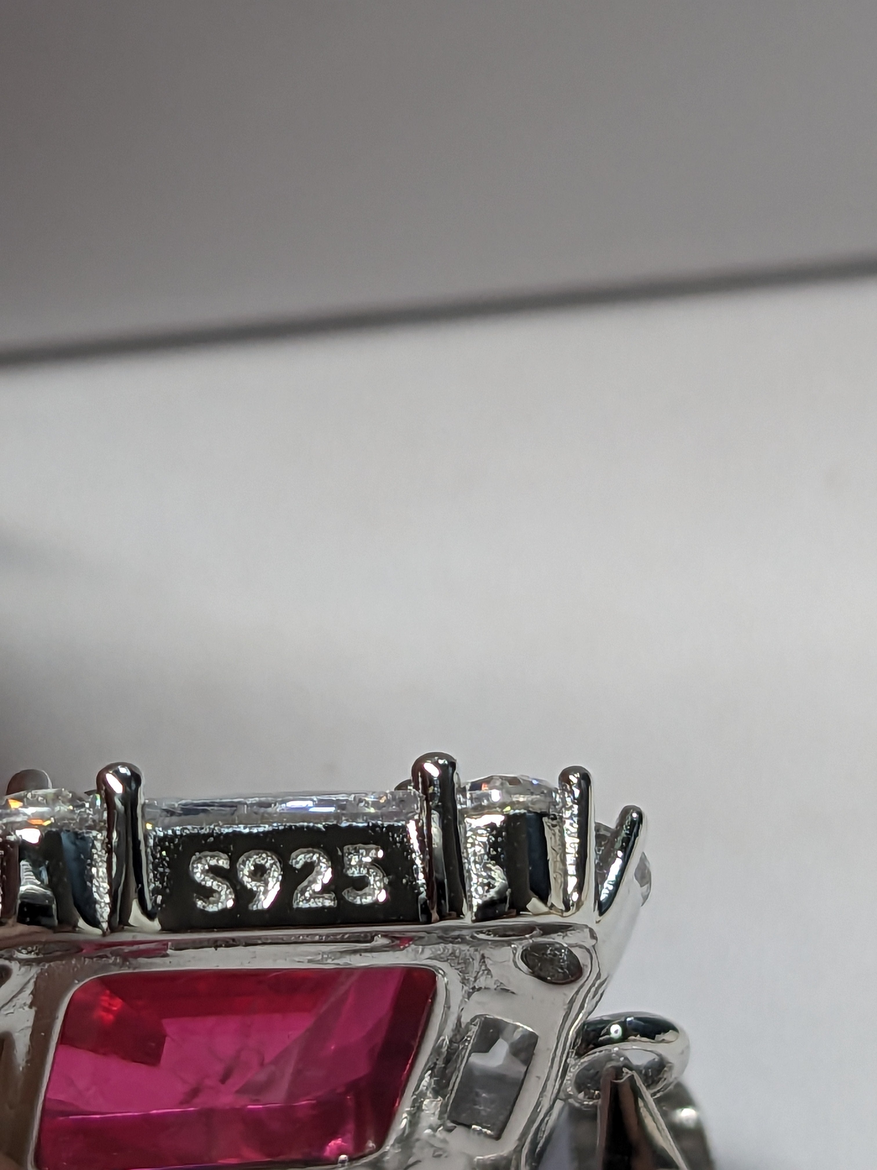 Natural Pink Tourmaline Necklace with Zircon Accents 6.3CTTW