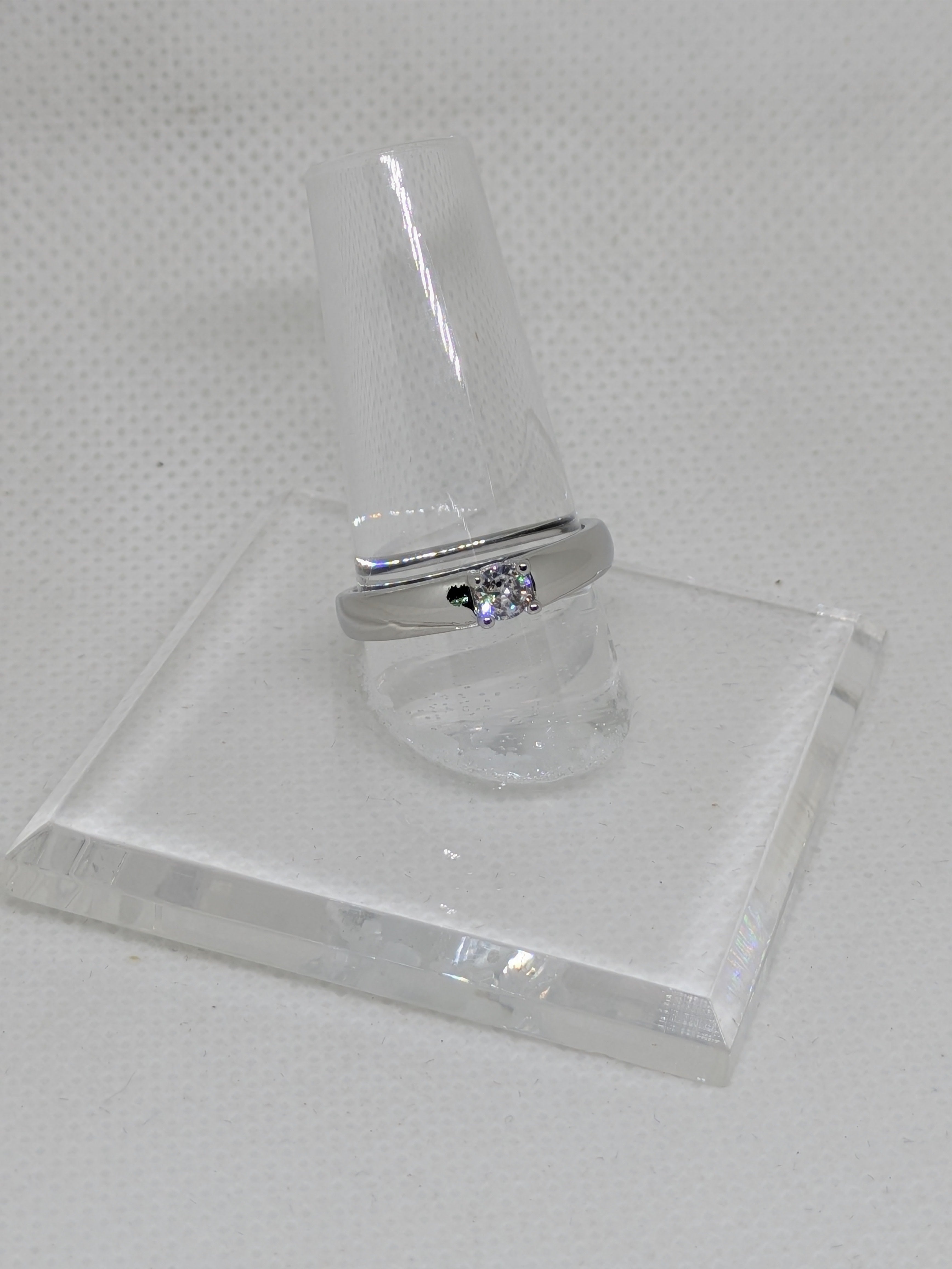 Sterling Silver Adjustable Wedding Band
