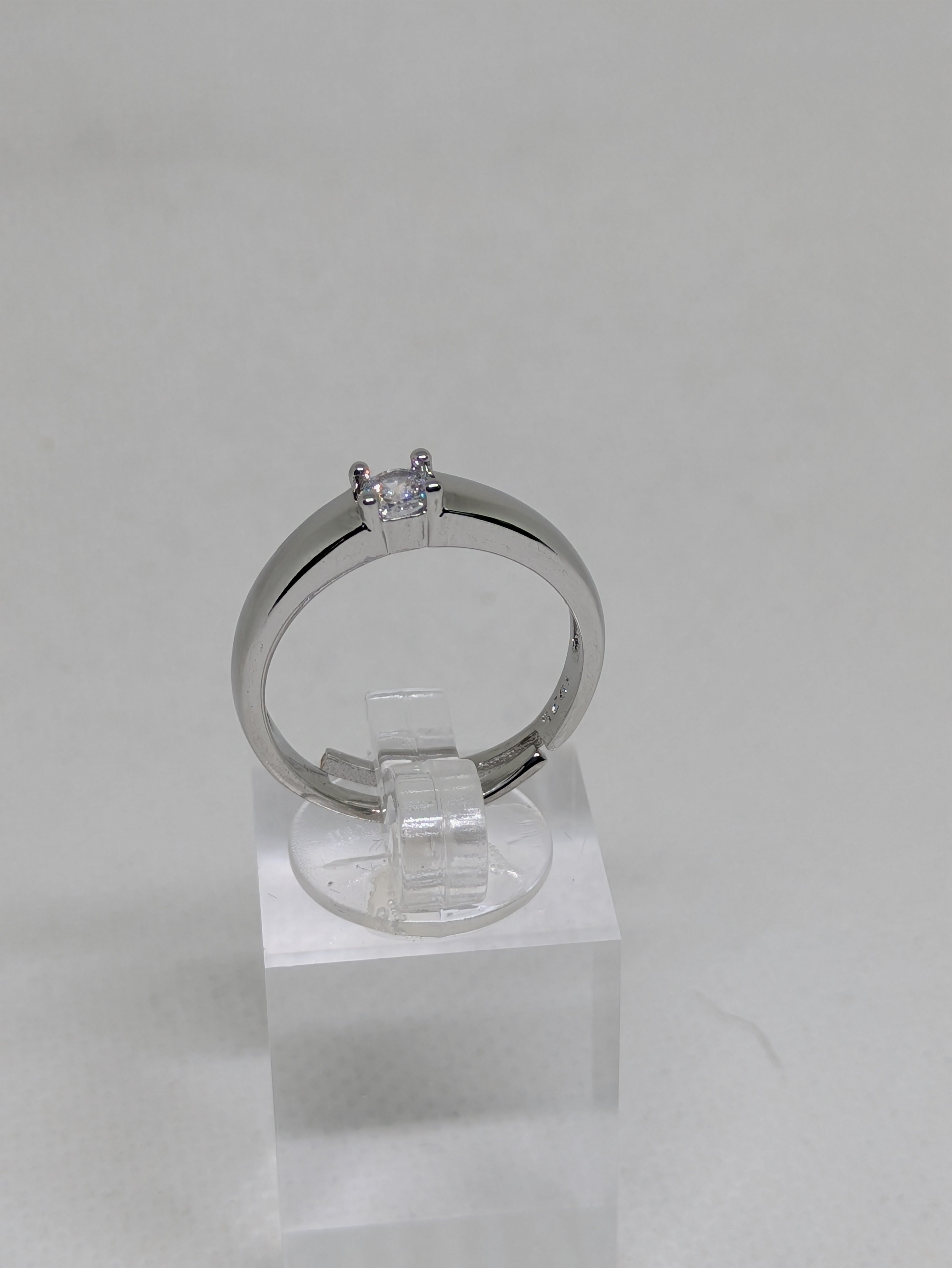 Sterling Silver Adjustable Wedding Band
