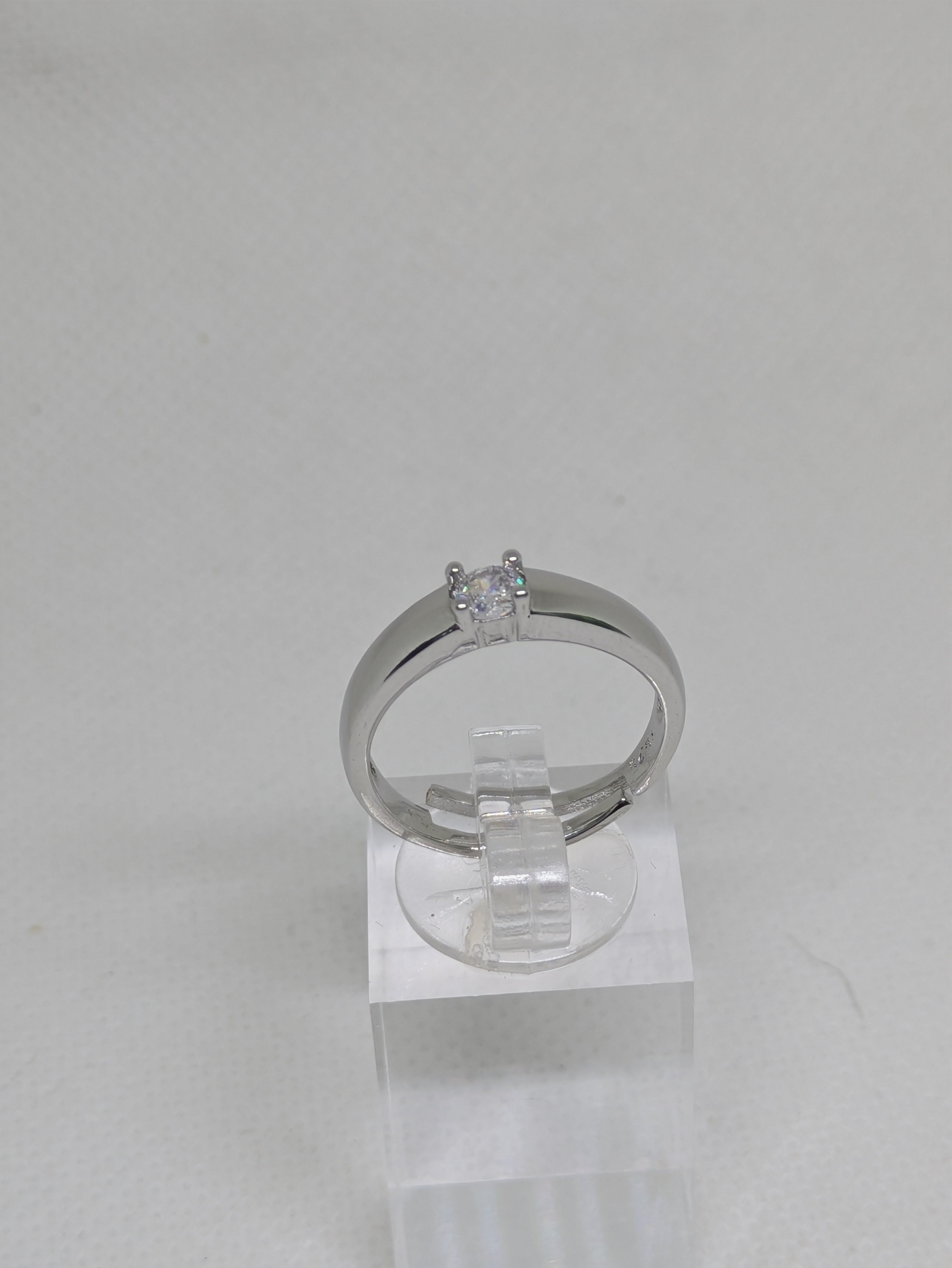 Sterling Silver Adjustable Wedding Band