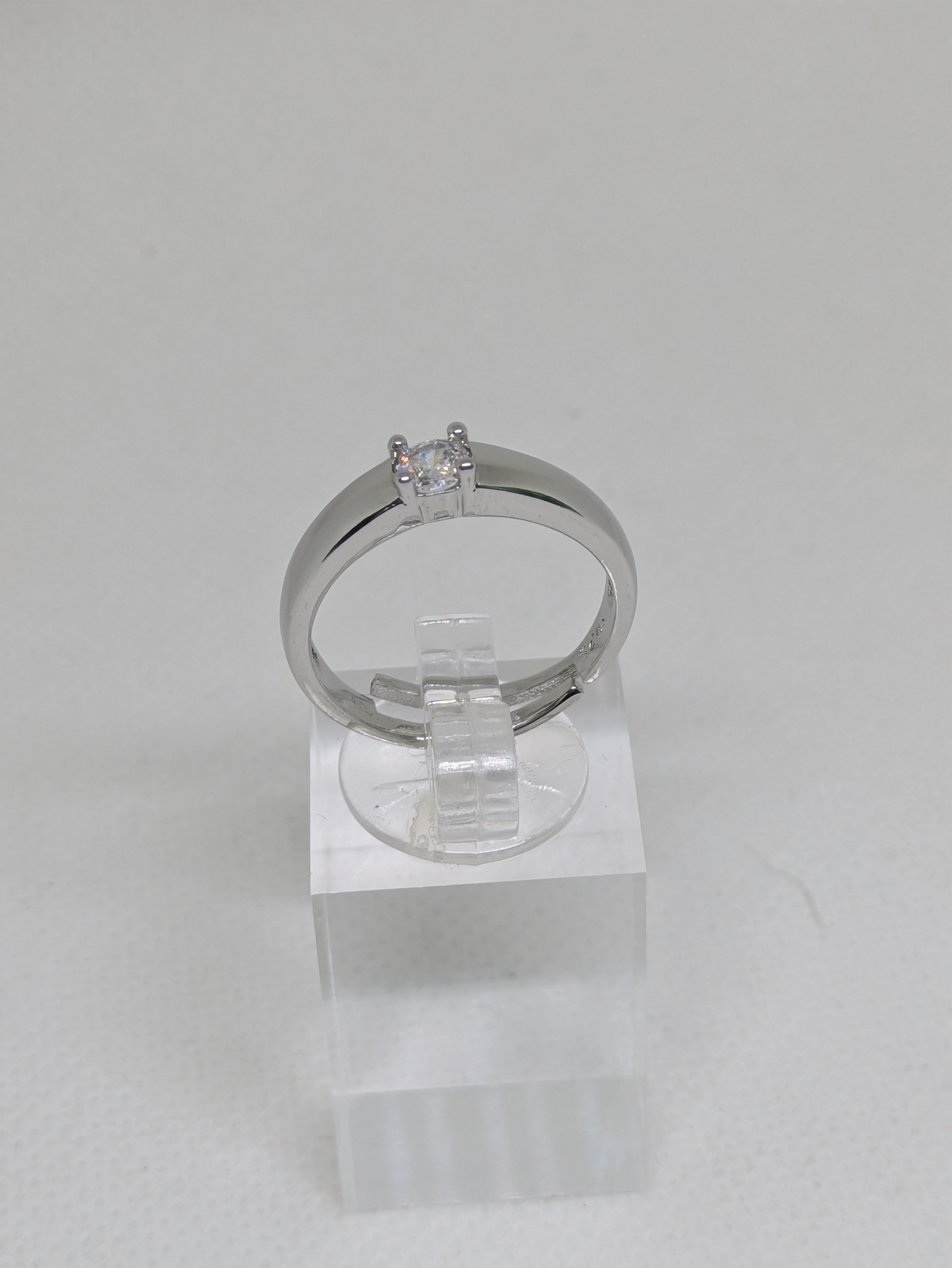 Sterling Silver Adjustable Wedding Band