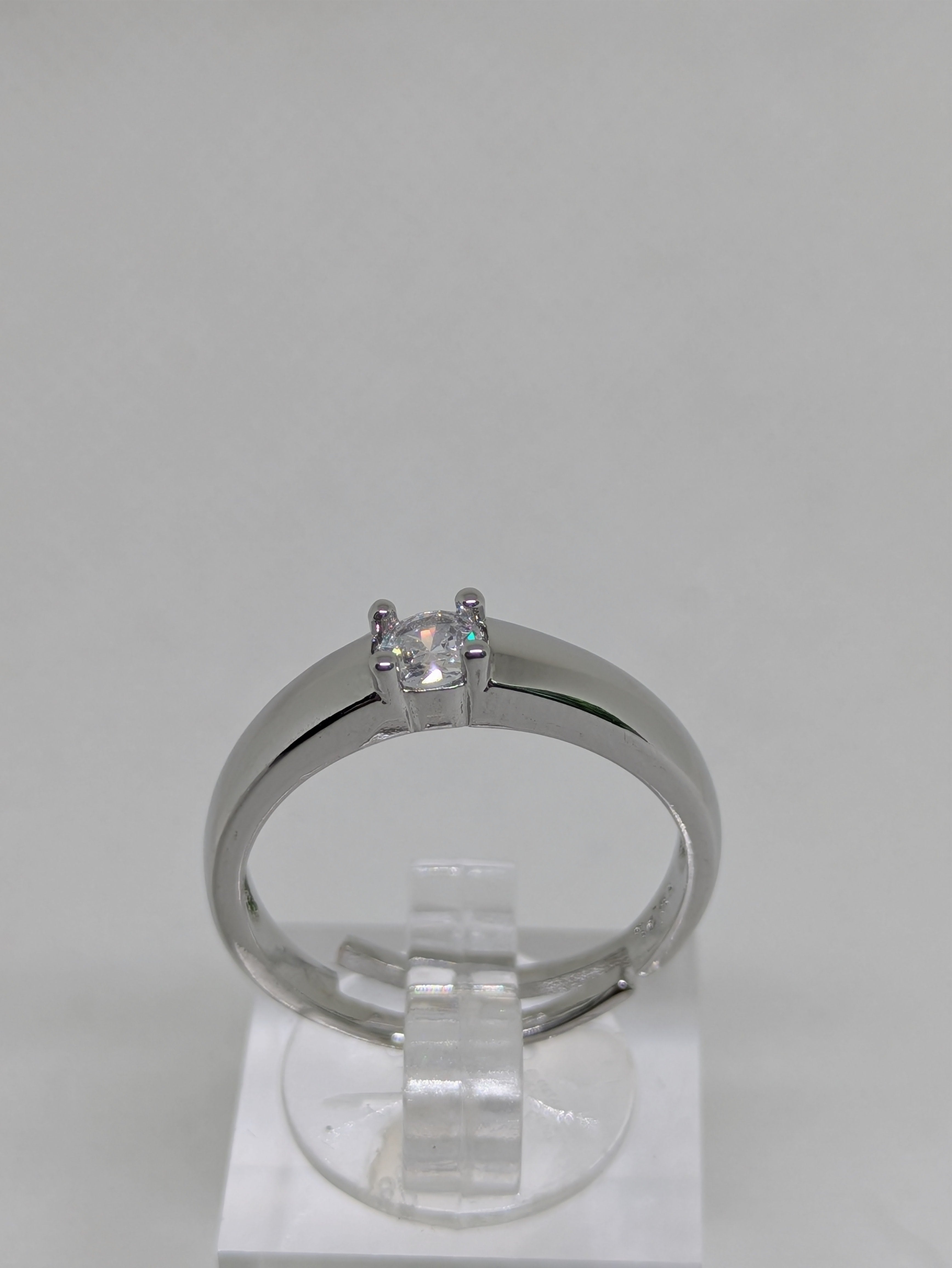 Sterling Silver Adjustable Wedding Band
