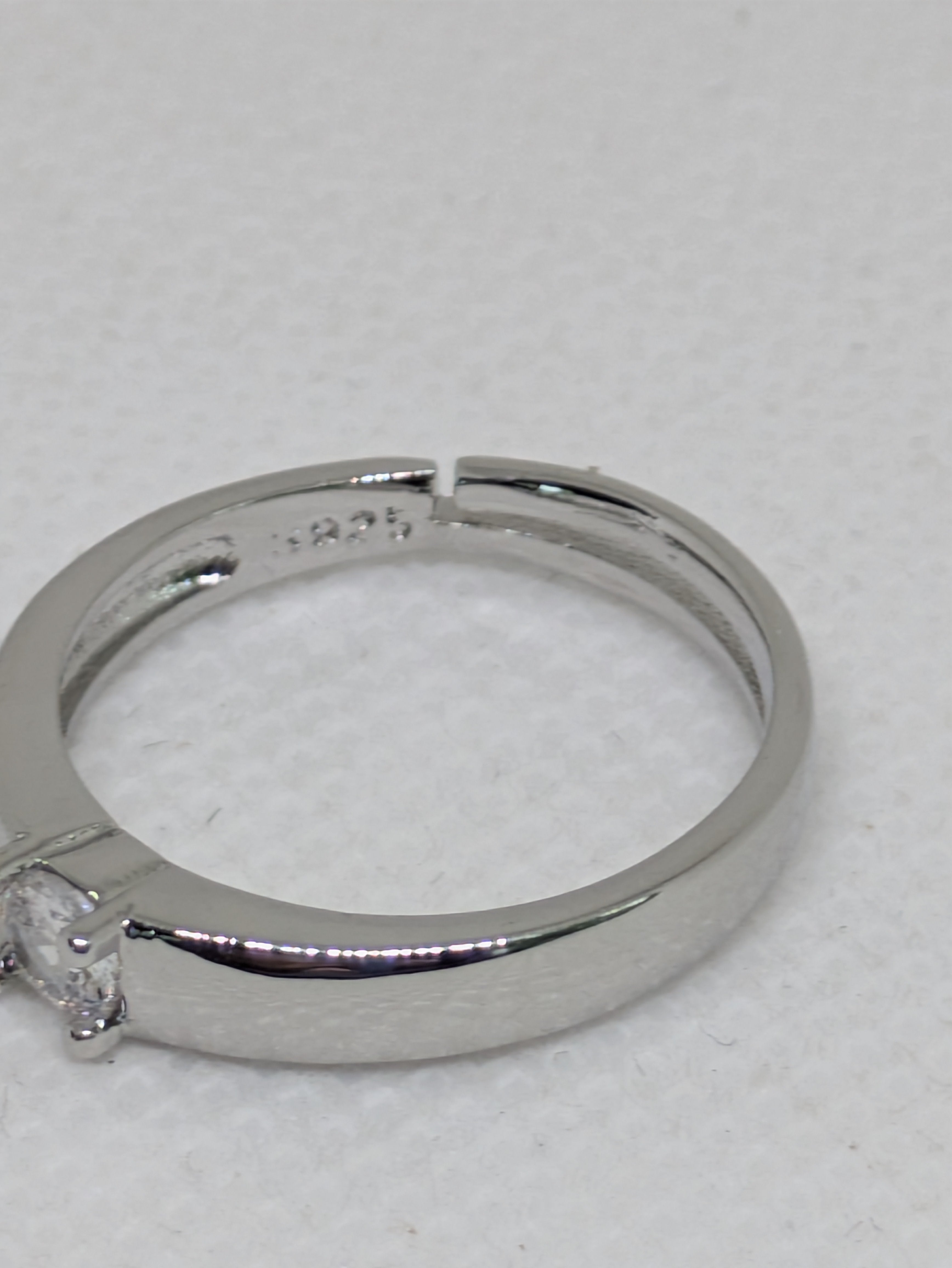 Sterling Silver Adjustable Wedding Band
