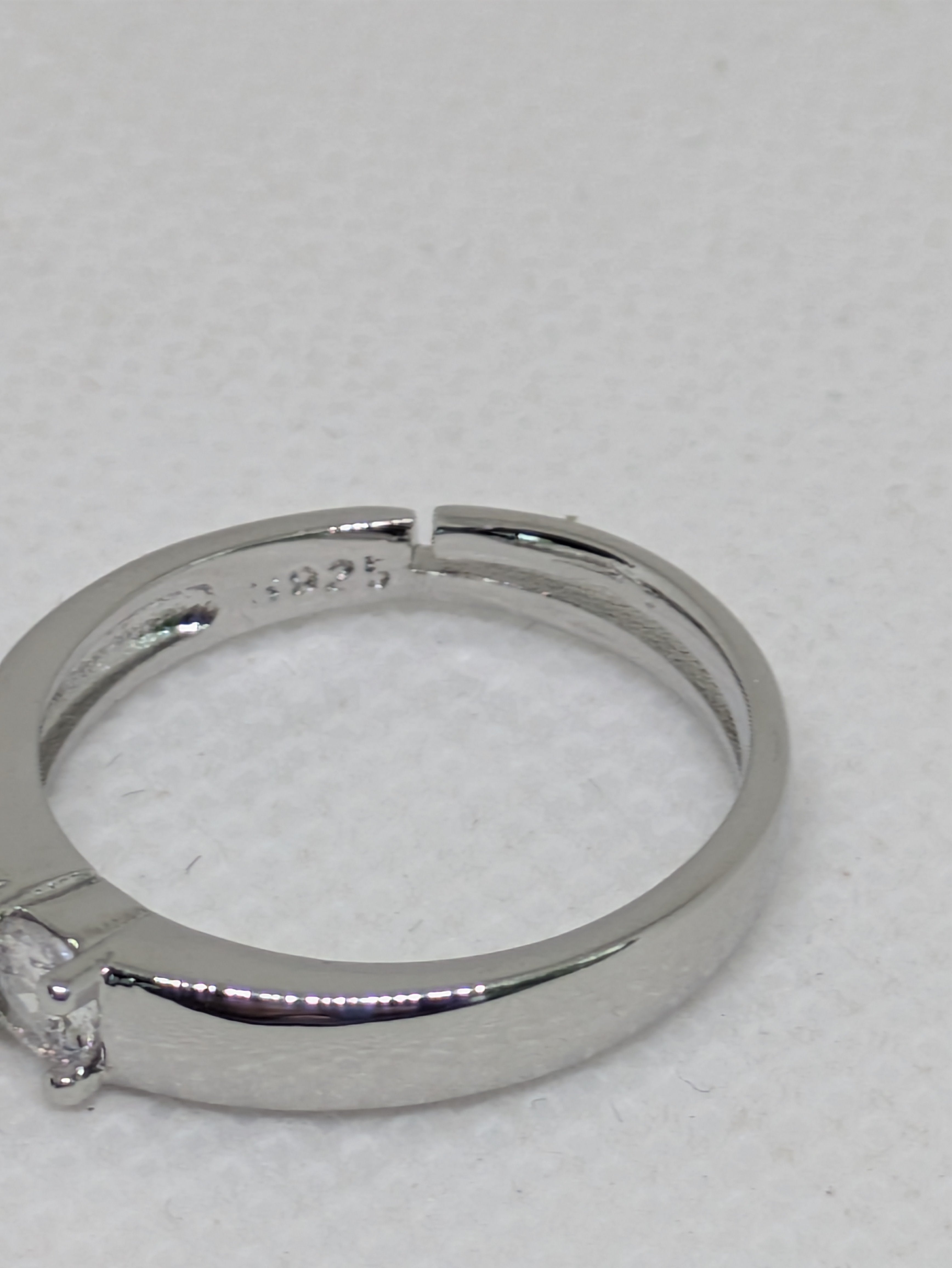 Sterling Silver Adjustable Wedding Band